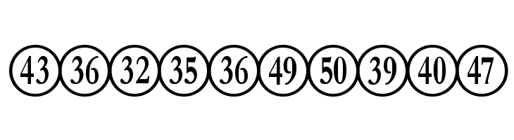 NumberpileReversed-Regular  Free Fonts Download