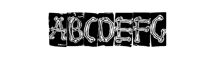 Bones  Free Fonts Download