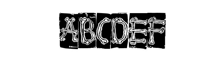 Bones  Free Fonts Download