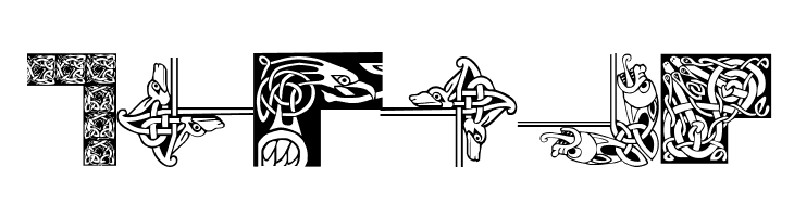 Celtic Frames  Free Fonts Download