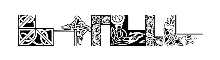 Celtic Frames  Free Fonts Download
