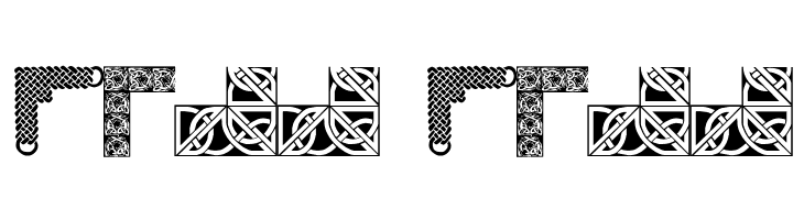 Celtic Frames  Free Fonts Download