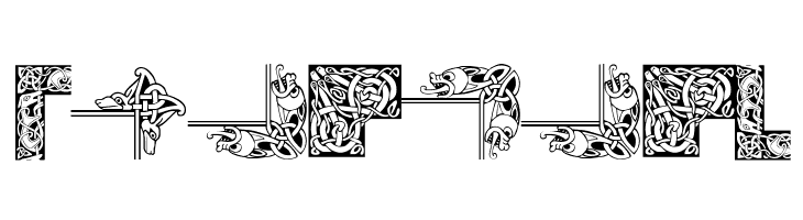 Celtic Frames  Free Fonts Download