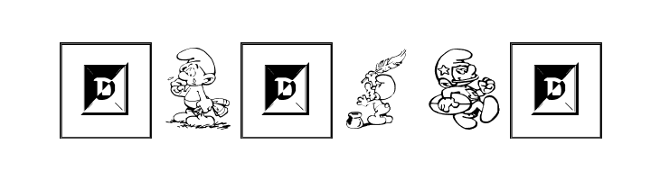 Smurf  Free Fonts Download