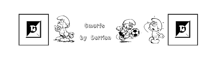 Smurf  Free Fonts Download