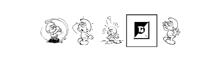 Smurf  Free Fonts Download