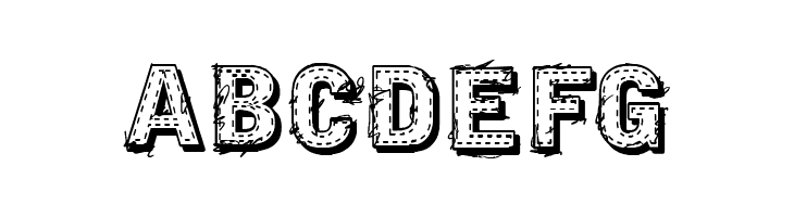 VTKS EMBROIDERY  Free Fonts Download