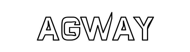 Quropa Hollow  Free Fonts Download