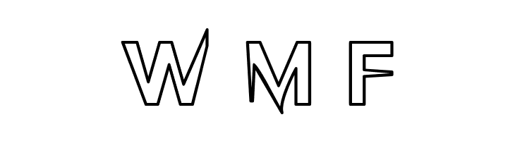 Quropa Hollow  Free Fonts Download