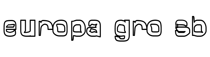 Quropa Hollow  Free Fonts Download