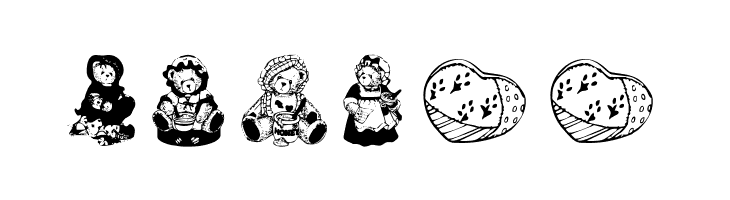 Cherished Teddies  Free Fonts Download