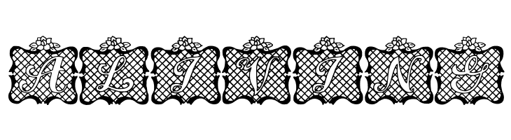 Lattice Letter  Free Fonts Download