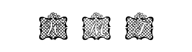 Lattice Letter  Free Fonts Download