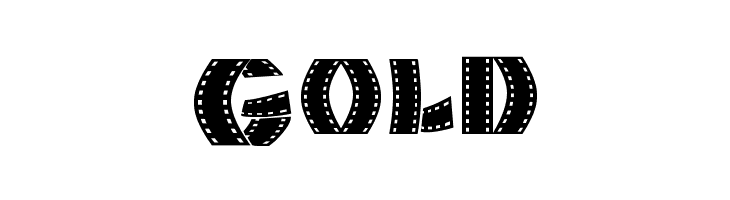 Movie Filmstrip  Free Fonts Download