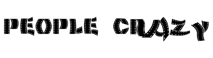 Movie Filmstrip  Free Fonts Download