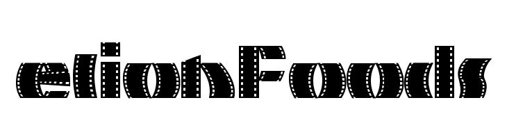 Movie Filmstrip  Free Fonts Download