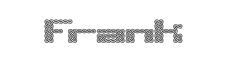 Knot BRK  Free Fonts Download