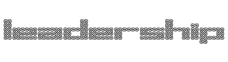 Knot BRK  Free Fonts Download