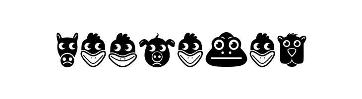 Animales Regular  Free Fonts Download