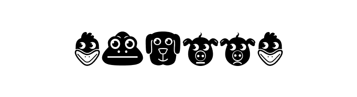 Animales Regular  Free Fonts Download