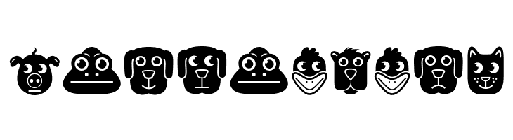 Animales Regular  Free Fonts Download
