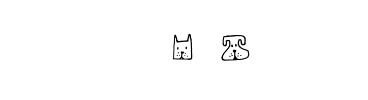 Cats and Dogs Regular  Free Fonts Download