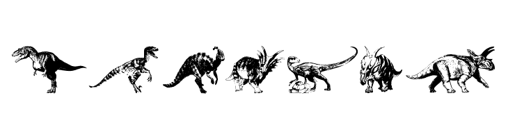Dinosaurs  Free Fonts Download