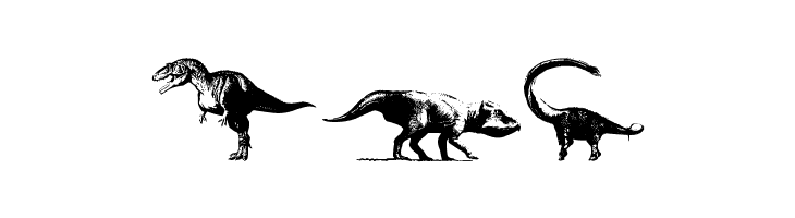 Dinosaurs  Free Fonts Download