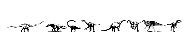 Dinosaurs  Free Fonts Download