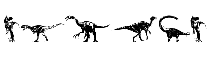 Dinosaurs  Free Fonts Download