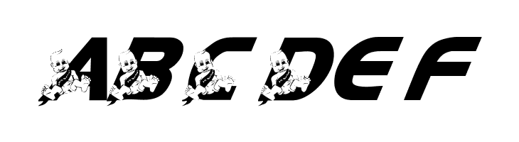 AL Baby New Year AH  Free Fonts Download