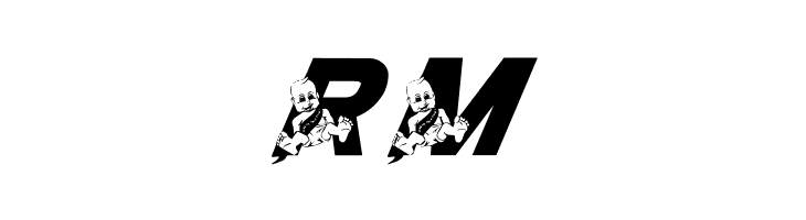 AL Baby New Year AH  Free Fonts Download