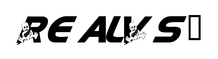 AL Baby New Year AH  Free Fonts Download