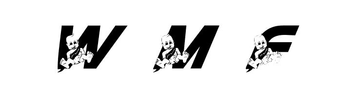 AL Baby New Year AH  Free Fonts Download