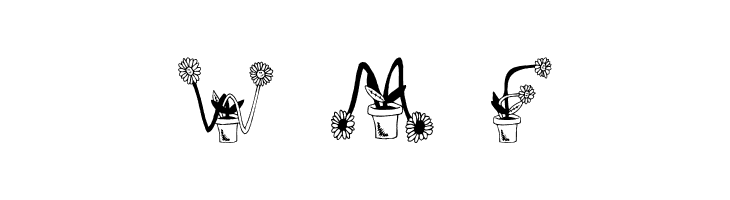 Sunflowers  Free Fonts Download