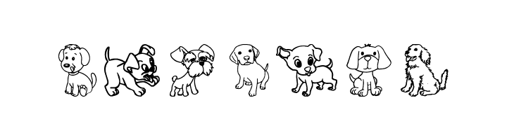 Pupies  Free Fonts Download