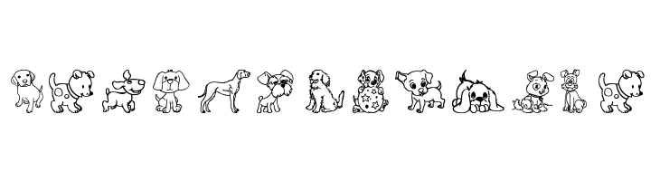 Pupies  Free Fonts Download