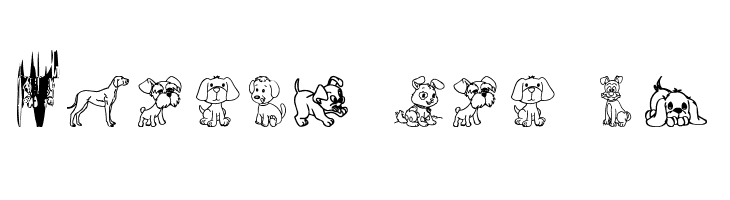 Pupies  Free Fonts Download