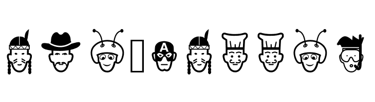 IdeasAndApps Faces  Free Fonts Download