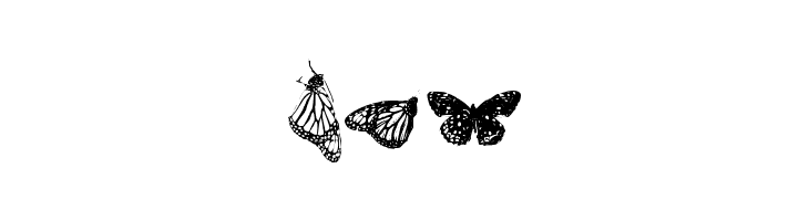 Butterflies by Darrian  Free Fonts Download
