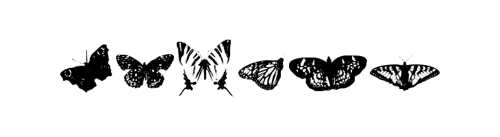 Butterflies by Darrian  Free Fonts Download