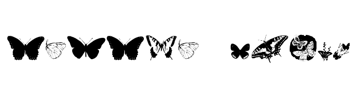 Butterflies by Darrian  Free Fonts Download