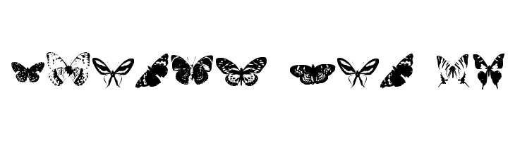 Butterflies by Darrian  Free Fonts Download