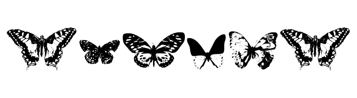 Butterflies by Darrian  Free Fonts Download