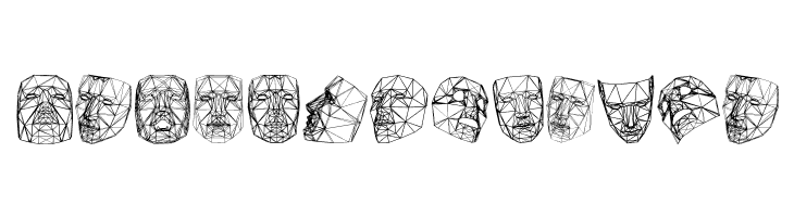 Masks 3D Regular  Free Fonts Download