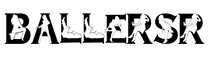 Alpha Silouettes 3    Free Fonts Download