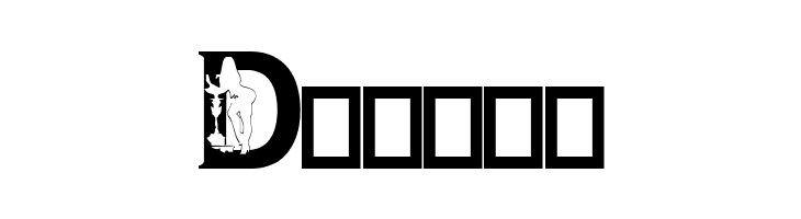 Alpha Silouettes 3    Free Fonts Download