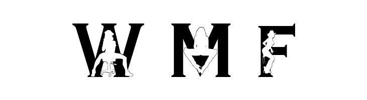 Alpha Silouettes 3    Free Fonts Download