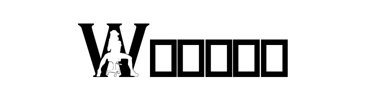 Alpha Silouettes 3    Free Fonts Download