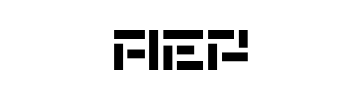 De Stencil NF  Free Fonts Download